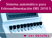 Sistema Automatico Eritrosedimentacion ERS 2010 S