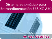 Sistema Automatico Eritrosedimentacion ERS XC A30